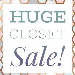 Everything in my closet!!!